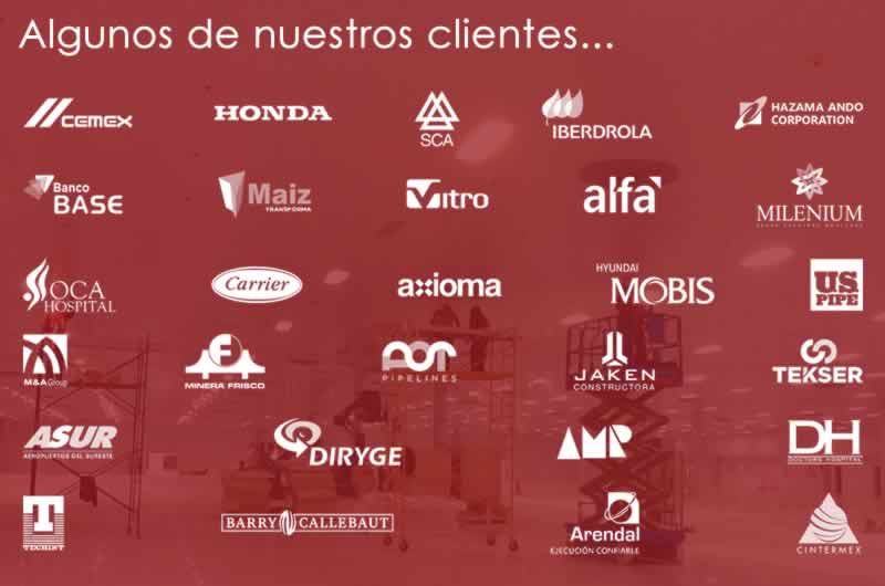 Algunos de nuestros clientes