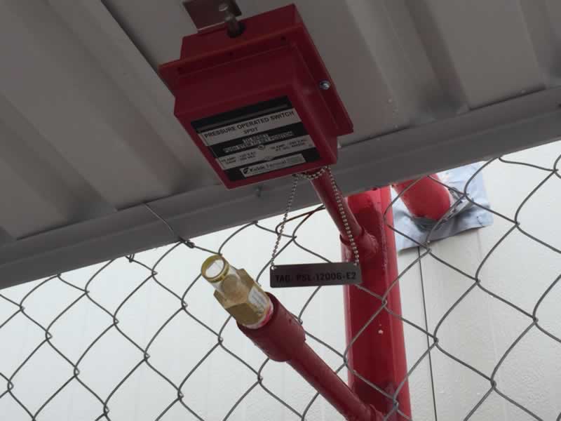 Interruptor y switch de presión, seguridad contra incendio