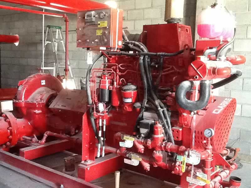 Bomba contra incendios, seguridad contra incendio